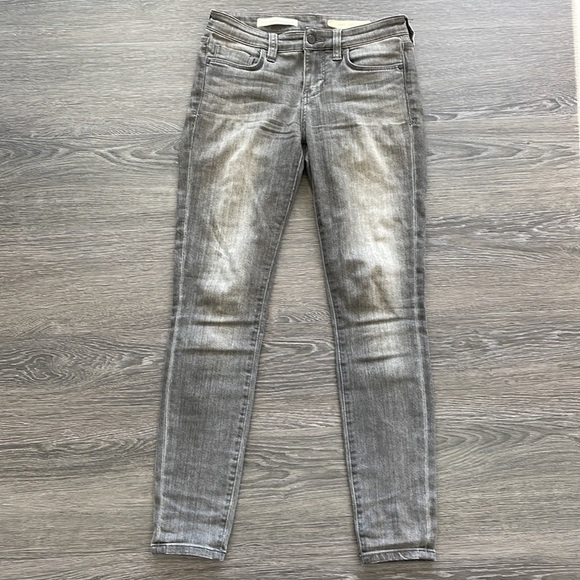 Sz26 Anthropologie Pilcro Stet Denim in faded grey GUC - Picture 3 of 8